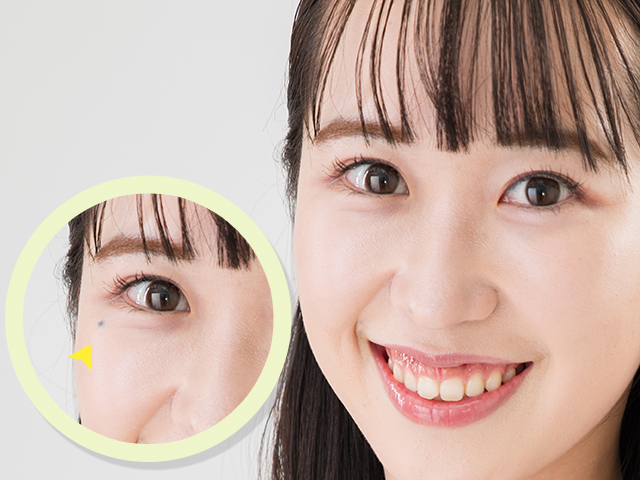 ピンポイント補正